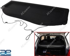Rear Black Trunk Cargo Cover