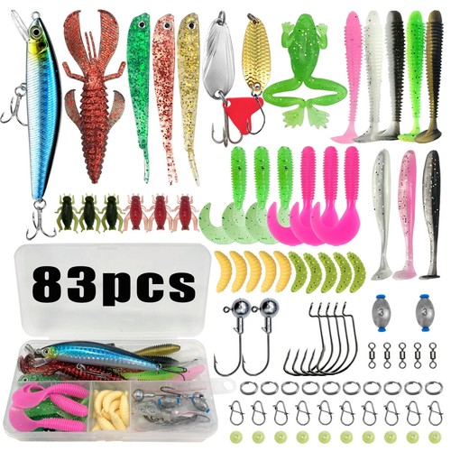 Divided tackle box with - divided,