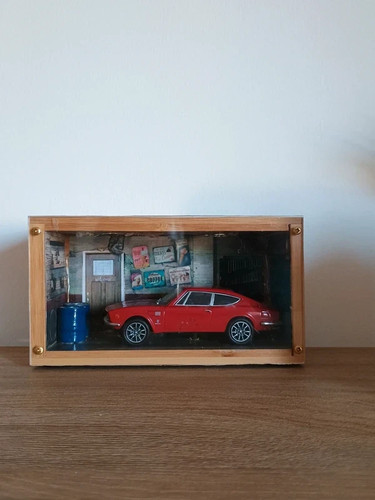 Fiat dino diorama with - diorama,