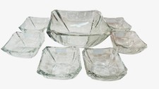 7pc Square Premium Glass Bowl