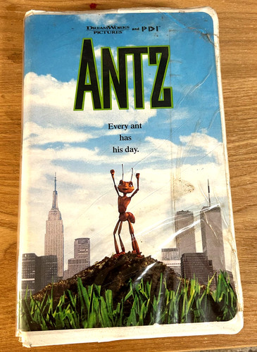 Antz vhs tape clam - antz,