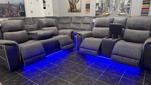 Brand new grey fabric - grey, power