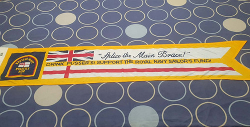 Vintage royal navy pussers - royal, rum