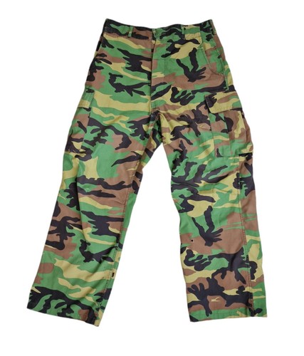 Woodland army combat trousers - combat,