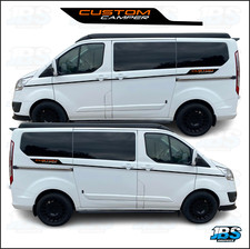 Ford Transit Custom SWB Camper Van Motorhome Side Decals Graphics Vinyl 08