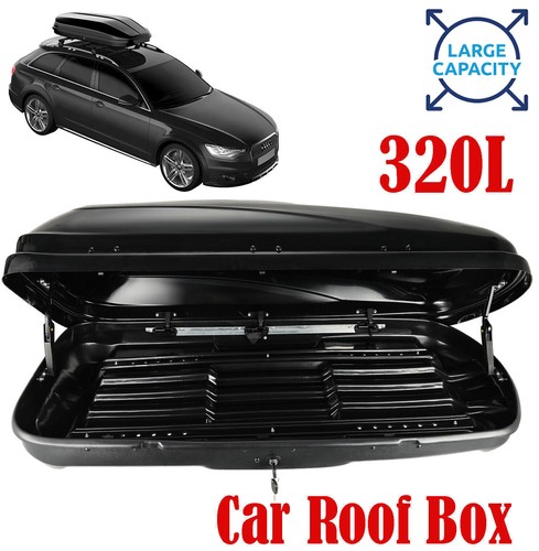 Car roof box 320 litres - litres, gloss