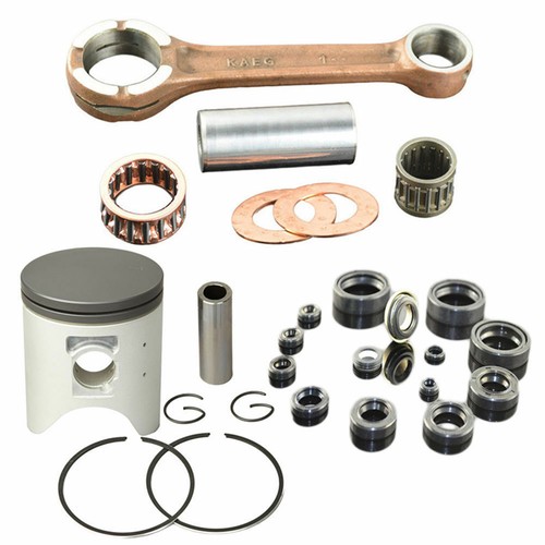 Connecting rod piston - piston, rings