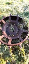 2 Tractor Back Lug Wheels for a Fordson Major - Reclamation or Ornamental use