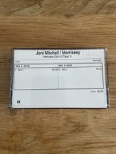 Joni Mitchell / Morrissey Interview (Promo Use only • Not For resale) Rare
