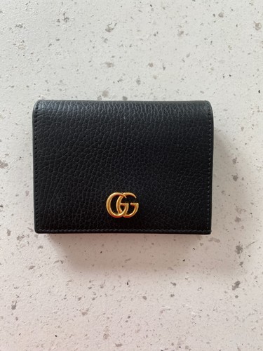 Gucci marmont black leather - gucci, gg