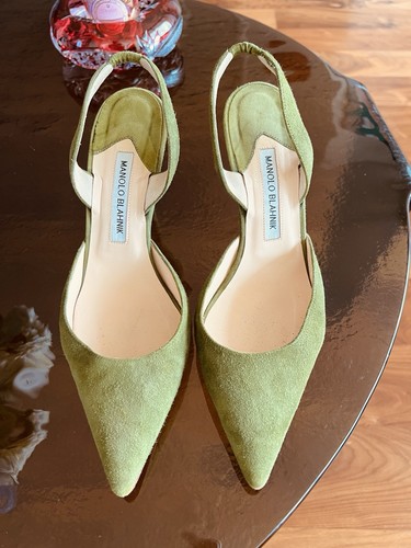 Manolo blahnik carolyne olive - carolyne,