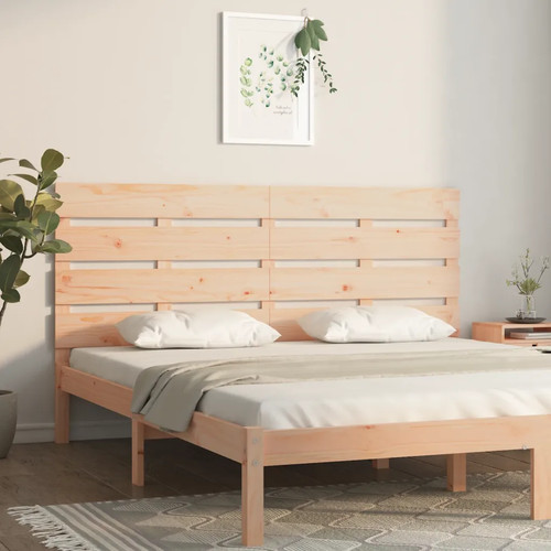 Headboard solid pine 120x80cm - solid,