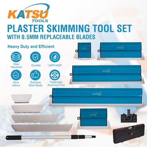 Katsu skimming plastering tool - plastering,
