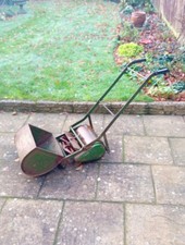 Vintage Qualcast Push Mower &