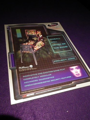 Williams pinball 2000 - 2000,