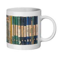 Penguin Book Spine Mug Vintage