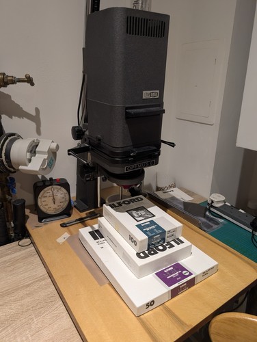 Darkroom ready enlarger - darkroom, ready!enlarger