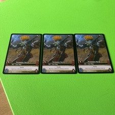 WOW TCG VexmasterNar’jo Extended Art Promo Card - Unplayed - Set Of Three