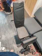 Foldable Dumbbell Bench Weight Training Workout Gym 7 Incline Adjustable UK 36-8