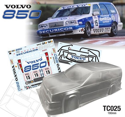 Car body shell 850 - rc,