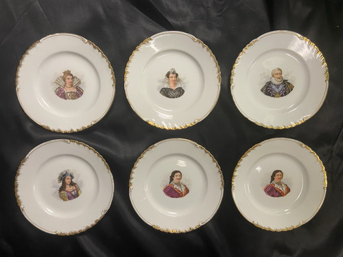 Set rare antique french - of,
