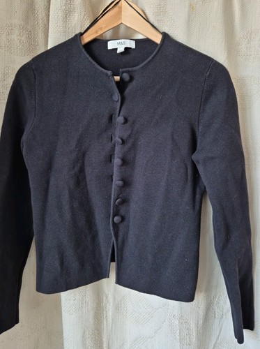 And smart black cardigan - m,