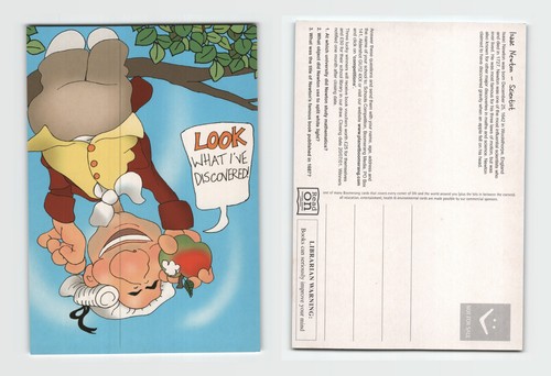 Postcard isaac newton - -,