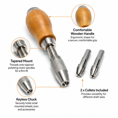 Jewellers keyless chuck - keyless,
