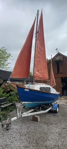 Drascombe longboat 1970s with - drascombe,
