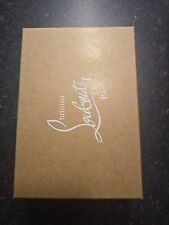 Empty Louboutin  Box and dust bag For Purse  small bag 