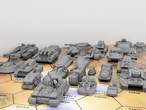 Battletech miniatures build - miniatures,