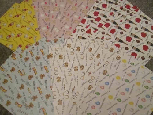 25x various sheets - 25x, a5