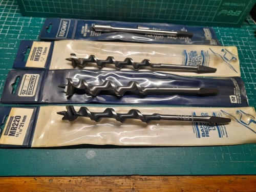 Vintage auger drill bits - vintage,