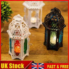 Moroccan Style Iron Candle