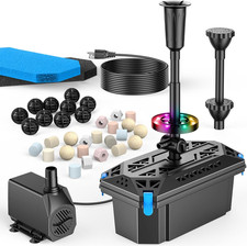 RGB Pond Filter with Water