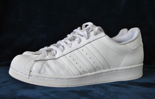 White leather lace men s - white, men's