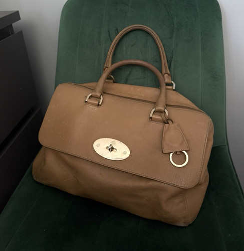 Mulberry tan pebbled leather - tan,
