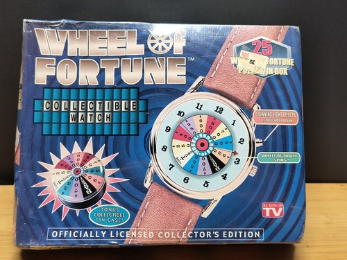 Wheel fortune watch 18kt - fortune,