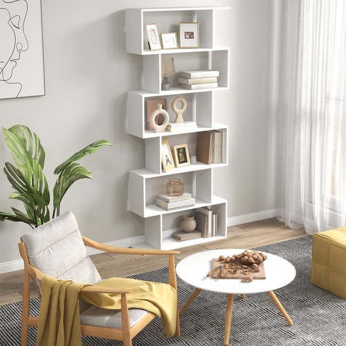 Homcom tier wooden modern - 6-tier,