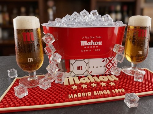 Mahou pint chalice - 2x,