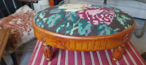 Small wooden footstool 4 - a,
