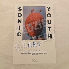 Sonic Youth 1992 Dirty Album