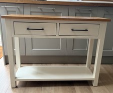 Solid Oak Hallway Console