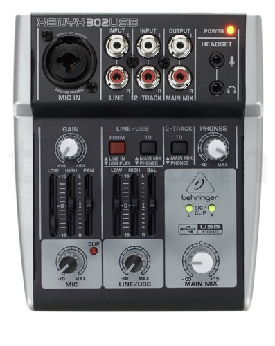 Behringer xenyx 302usb premium - 302usb,