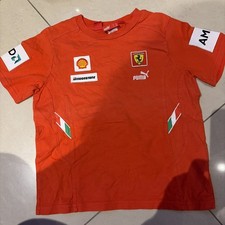Puma Ferrari T Shirt Boys 7-8