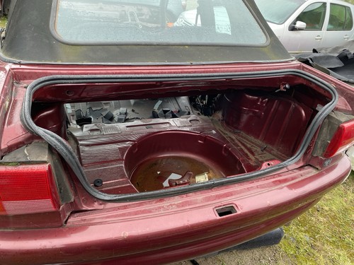 Escort mk6 convertible boot - mk6,