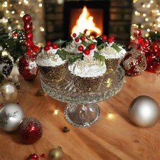 Artificial Cupcakes Christmas