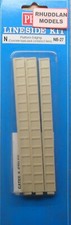 PECO LINESIDE NB-27 PLATFORM EDGING (CONCRETE TYPE) 5 ITEMS - N GAUGE