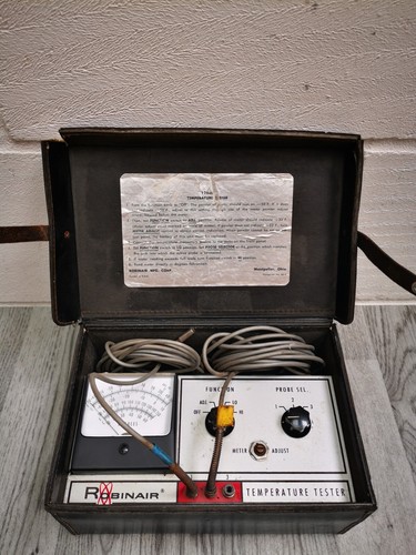 Vintage robinair temperature - robinair,