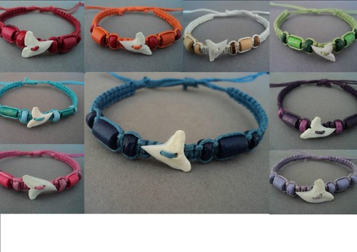 Shark tooth bracelet - tooth,